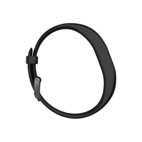 Garmin vívofit 4 - Activity tracker with band - TPU silicone - black - band size: L - eight-colour - Bluetooth, ANT+ / ANT - 25.5 g - 3