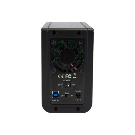 HDD DRIVE ENCLOSURE 3.5IN DUAL (RAID UP TO 10TB IN)