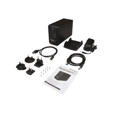 HDD DRIVE ENCLOSURE 3.5IN DUAL (RAID UP TO 10TB IN)