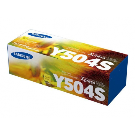 Samsung CLT-Y504S - Yellow - original - toner cartridge (SU502A) - for Samsung CLP-415, CLX-4195; MultiXpress SL-C1453, C1454; Xpress SL-C1404, C1810, C1860 - 0