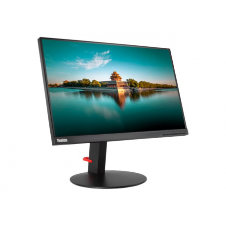 Lenovo ThinkVision T23i-10 - LED monitor - 23" - 1920 x 1080 Full HD (1080p) - IPS - 250 cd / m² - 1000:1 - 4 ms - HDMI, VGA, DisplayPort - black - 1