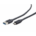 Cablexpert - USB cable - USB Type A (M) to USB-C (M) - USB 3.1 - 3 A - 50 cm - molded - black