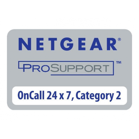 NETGEAR ProSupport OnCall 24x7 Category 2 - Technical support - phone consulting - 1 year - 24x7 - 0