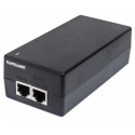 Intellinet Gigabit Ultra PoE+ Injector, 1 x 60 W Port, IEEE 802.3bt and IEEE 802.3at/af Compliant, Plastic Housing - PoE injector - AC 100-240 V - 60 Watt - output connectors: 1
