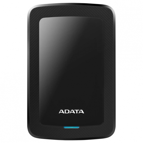 ADATA HV300 - Hard drive - 2 TB - external (portable) - USB 3.1 - 256-bit AES - black - 0