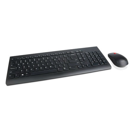 Lenovo Essential Wireless Combo - Keyboard and mouse set - wireless - 2.4 GHz - English - US - Windows - for S510; ThinkCentre M71X; M910; ThinkPad L470; P51; P71; X270; V310; V410; V520-15; V520S-08 - 1