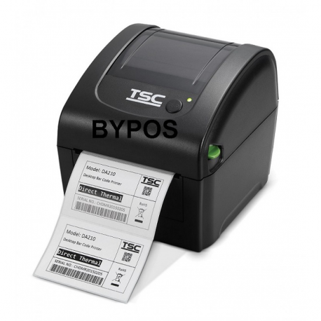TSC DA210 - Label printer - direct thermal - Roll (11.4 cm) - 203 dpi - up to 152.4 mm / sec - USB 2.0 - 0