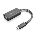 Lenovo - USB  /  VGA adapter - HD-15 (VGA) (M) to USB-C (M) - 1920 x 1200 (WUXGA) support - CRU - for IdeaPad 5 14; IdeaPad Duet 3 11Q727; ThinkBook 14 G4+ IAP; 14s Yoga G2 IAP