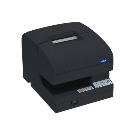 Epson TM J7700 - Receipt printer - ink-jet - Roll (8.3 cm), 230 x 297 mm - up to 98 mm / sec - USB 2.0, LAN - cutter - black - 1