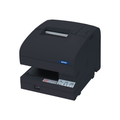 Epson TM J7700 - Receipt printer - ink-jet - Roll (8.3 cm), 230 x 297 mm - up to 98 mm / sec - USB 2.0, LAN - cutter - black - 2