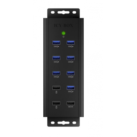 IcyBox 7x Port USB 3.0 HUB and 3 charge ports