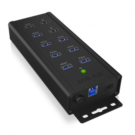 IcyBox 7x Port USB 3.0 HUB and 3 charge ports