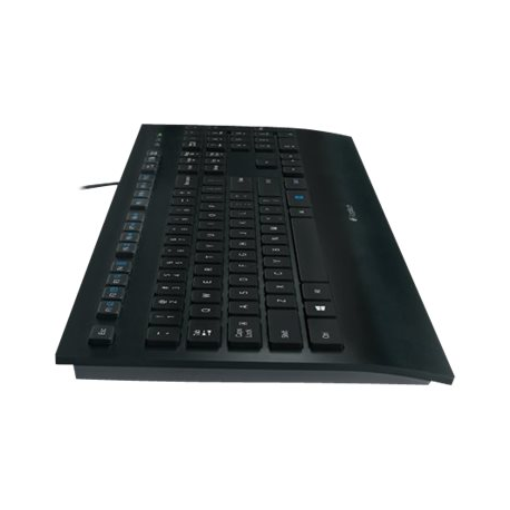 Logitech Corded K280e - Keyboard - USB - Nordic - 4