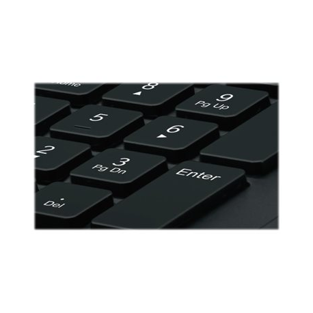 Logitech Corded K280e - Keyboard - USB - Nordic - 8