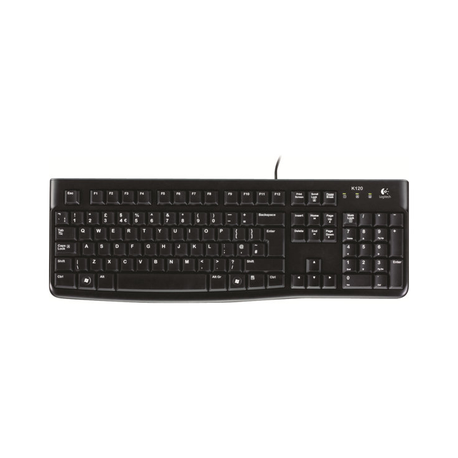 Logitech K120 - Keyboard - USB - UK - 0