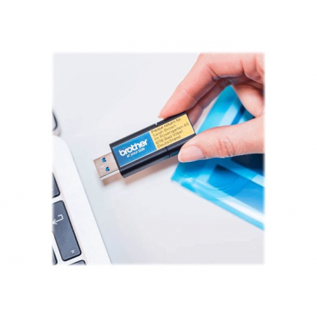 Brother CZ-1004 - Roll (2.54 cm x 5 m) 1 roll(s) continuous labels - for Brother VC-500W - 12