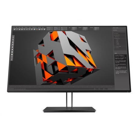 HP Z32 - LED monitor - 31.5" - 3840 x 2160 4K @ 60 Hz - IPS - 350 cd / m² - 1300:1 - 14 ms - HDMI, DisplayPort, Mini DisplayPort, USB-C - black - 0