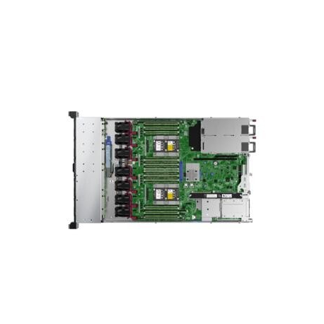 HPE ProLiant DL360 Gen10 Entry - Server - rack-mountable - 1U - 2-way - 1 x Xeon Bronze 3106  /  1.7 GHz - RAM 16 GB - SATA / SAS - hot-swap 2.5" bay(s) - no HDD - GigE - monitor: none - 3