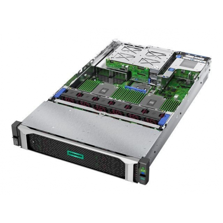 HPE ProLiant DL385 Gen10 Performance - Server - rack-mountable - 2U - 2-way - 2 x EPYC 7451  /  2.3 GHz - RAM 64 GB - SAS - hot-swap 2.5" bay(s) - no HDD - DVD-Writer - GigE - monitor: none - 2