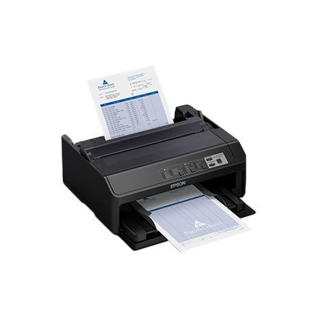 Epson LQ 590II - Printer - B / W - dot-matrix - Roll (21.6 cm), JIS B4, 254 mm (width) - 360 x 180 dpi - 24 pin - up to 584 char / sec - parallel, USB 2.0 - 2
