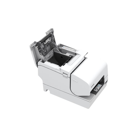 Epson TM H6000V - Receipt printer - thermal line  /  dot-matrix - 230 x 297 mm, Roll (7.95 cm) - 180 x 180 dpi - 9 pin - up to 350 mm / sec - USB, LAN, serial, NFC, USB 2.0 host - cutter - white - 0