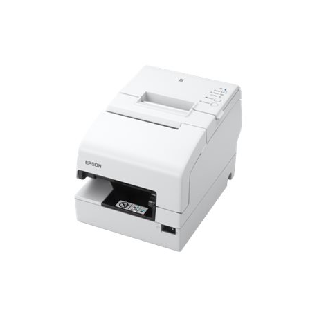 Epson TM H6000V - Receipt printer - thermal line  /  dot-matrix - 230 x 297 mm, Roll (7.95 cm) - 180 x 180 dpi - 9 pin - up to 350 mm / sec - USB, LAN, serial, NFC, USB 2.0 host - cutter - white - 4