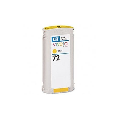 HP 72 - 130 ml - yellow - original - DesignJet - ink cartridge - for DesignJet HD Pro MFP, SD Pro MFP, T1100, T1120, T1200, T1300, T1708, T2300, T790, T795 - 2
