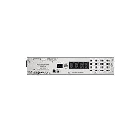 APC Smart-UPS C 1000VA 2U LCD - UPS (rack-mountable) - AC 230 V - 600 Watt - 1000 VA - USB - output connectors: 6 - 2U - black - for P / N: AR4018SPX432, AR4024SP, AR4024SPX429, AR4024SPX431, AR4024SPX432, NBWL0356A - 2