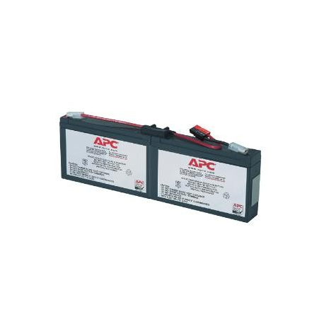 APC Replacement Battery Cartridge #18 - UPS battery - 1 x battery - Lead Acid - black - for P / N: AP1250RM, PS450, SC1500, SC250RM1U, SC250RMI1U, SC450R1X542, SC450RM1U, SC450RMI1U - 1