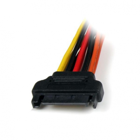 Startech .com SATA Power Y Splitter Adapter Cable - Power splitter - 15 pin SATA power - 15 pin SATA power - 15.24 cm - latched