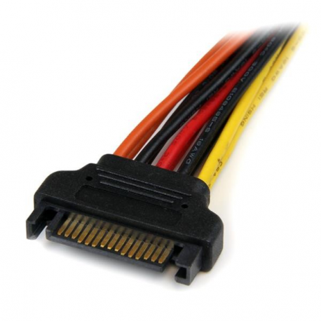 Startech .com SATA Power Y Splitter Adapter Cable - Power splitter - 15 pin SATA power - 15 pin SATA power - 15.24 cm - latched