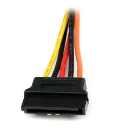 Startech .com SATA Power Y Splitter Adapter Cable - Power splitter - 15 pin SATA power - 15 pin SATA power - 15.24 cm - latched