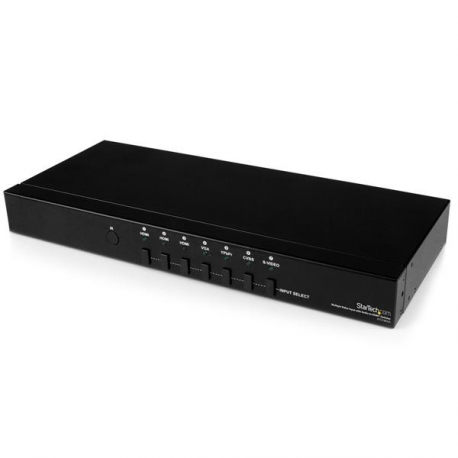 StarTech.com Multiple Video Input to HDMI Switcher - HDMI  /  VGA  /  Component (VS721MULTI) - Video / audio switch - desktop - for P / N: SVA12M2NEUA, SVA12M5NA - 3