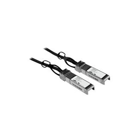 StarTech.com Cisco SFP-H10GB-CU1M Compatible 1m 10G SFP+ to SFP+ Direct Attach Cable Twinax, 10GbE SFP+ Copper DAC 10Gbps Low Power Passive Transceiver Module DAC, Cisco Firepower ASR920 - Lifetime Warranty (SFPCMM1M) - Direct attach cable - SFP+ to SFP+ - 1 m - twinaxial - for P / N: ET10GSFP, PEX10000SFPI, PEX10GSFP4I, PEX20000SFPI - 5