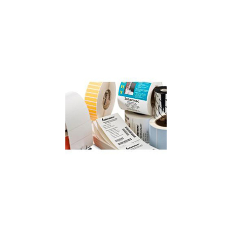 Intermec Duratherm II - Permanent adhesive - non-top-coated - white - 102 x 127 mm 9360 label(s) (8 roll(s) x 1170) die cut labels - for EasyCoder 4400 - 0