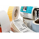 Intermec Duratherm II - Permanent adhesive - non-top-coated - white - 102 x 127 mm 9360 label(s) (8 roll(s) x 1170) die cut labels - for EasyCoder 4400