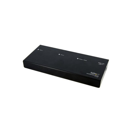 StarTech.com HDMI Splitter 1 In 2 Out - 1080p - 2 Port - Signal Amplifier - Rugged - HDMI Multi Port - HDMI Audio Splitter (ST122HDMI2) - Video / audio splitter - 2 x HDMI - desktop - for P / N: SVA12M2NEUA, SVA12M5NA - 4