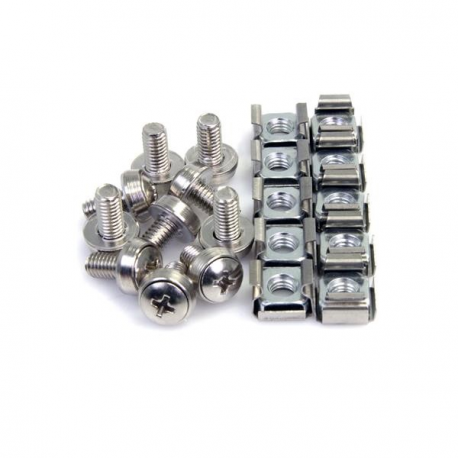 Startech 100 STCK. M6 KAEFIGMUTTERN UND