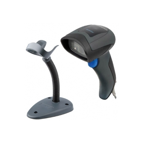 QuickScan QD2430, 2D Area Imager, USB Kit with 90A052065 Cable and Stand, Black