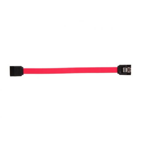 StarTech.com Latching SATA Cable - SATA cable - Serial ATA 150 / 300 / 600 - SATA (R) to SATA (R) - 15 cm - latched - red - for P / N: 10P6G-PCIE-SATA-CARD, 2P6G-PCIE-SATA-CARD, 4P6G-PCIE-SATA-CARD, 6P6G-PCIE-SATA-CARD - 1