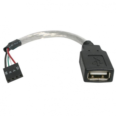 Startech 15CM USB KABEL - USB AUF (MAINBOARD 4 PIN HEADER IN)