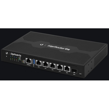 Ubiquiti EdgeRouter ER-6P - Router - GigE - 2