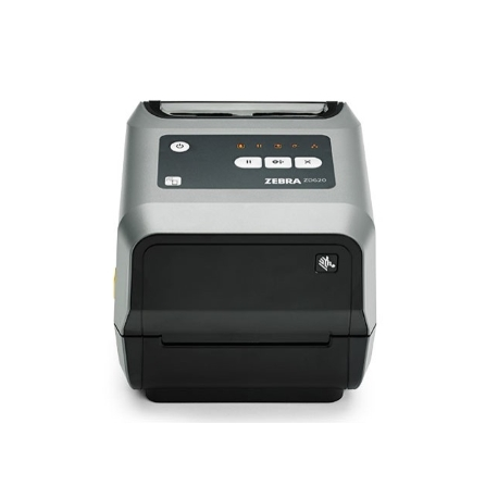 Zebra ZD620d - Lockable, Healthcare - label printer - direct thermal - Roll (11.8 cm) - 203 dpi - up to 203 mm / sec - USB 2.0, LAN, serial, USB host, NFC, Bluetooth LE - tear bar - white - 6