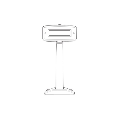 SCALE DISPLAY SINGLE INTERVAL MP6/MP7000