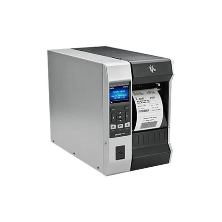 Zebra ZT610 - Label printer - direct thermal  /  thermal transfer - Roll (11.4 cm) - 203 dpi - up to 356 mm / sec - USB, serial, Gigabit LAN, USB host, NFC, Bluetooth 4.0 - cutter - 1