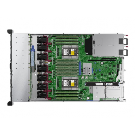 HPE ProLiant DL360 Gen10 Solution - Server - rack-mountable - 1U - 2-way - 1 x Xeon Silver 4110  /  2.1 GHz - RAM 16 GB - SAS - hot-swap 2.5" bay(s) - no HDD - GigE - monitor: none - HPE Smart Buy - 2