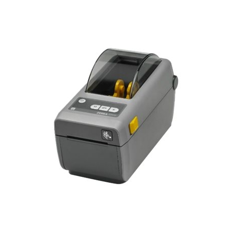 Zebra ZD410 - Label printer - direct thermal - Roll (6 cm) - 203 dpi - up to 152 mm / sec - USB 2.0, USB host, Bluetooth 4.0 - tear bar - 1