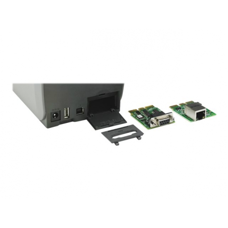 Zebra ZD410 - Label printer - direct thermal - Roll (6 cm) - 203 dpi - up to 152 mm / sec - USB 2.0, USB host, Bluetooth 4.0 - tear bar - 3