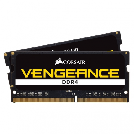 CORSAIR Vengeance - DDR4 - kit - 16 GB: 2 x 8 GB - SO-DIMM 260-pin - 2400 MHz  /  PC4-19200 - CL16 - 1.2 V - unbuffered - non-ECC - 2