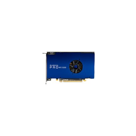 AMD RADEON PRO WX 5100 8GB (PCIE 3.0 16X 4X DP RETAIL IN)